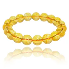 Браслет из натурального камня Цитрин 10мм BJBS-168