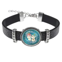 Кожаный браслет С тобой навсегда BSK2-0233