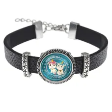 Кожаный браслет С тобой навсегда BSK2-0233