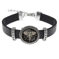 Кожаный браслет Слон BSK2-0246