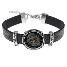 Кожаный браслет Око Гора BSK2-0248