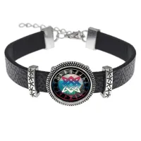 Кожаный браслет Звезда Руси BSK2-0261