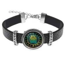 Кожаный браслет Печать Велеса BSK2-0262