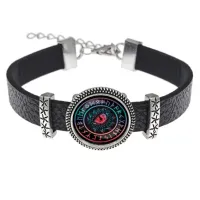 Кожаный браслет Глаз дракона BSK2-0266