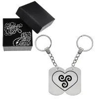 Парные жетоны Трискель BKZB2-002