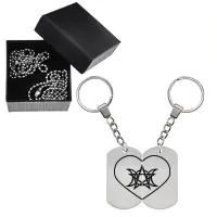 Парные жетоны Лунный пентакль BKZB2-004