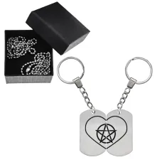 Парные жетоны Пентаграмма BKZB2-007