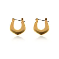 Серьги Подкова, цвет золотой UD128-g