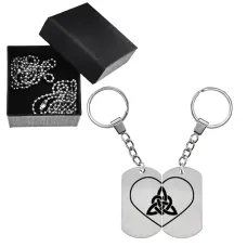 Парные жетоны Трикветр BKZB2-009