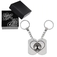 Парные жетоны Древо жизни BKZB2-010