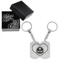 Парные жетоны Всевидящее око BKZB2-014