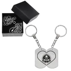 Парные жетоны Всевидящее око BKZB2-014