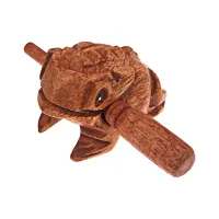 Сувенир Поющая жаба, 6х9х13см ST005-9