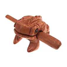 Сувенир Поющая жаба, 4х8х11см ST005-8