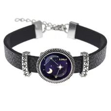 Кожаный браслет Знаки Зодиака - Весы BSK2-0318