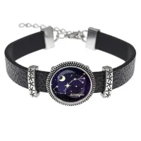 Кожаный браслет Знаки Зодиака - Скорпион BSK2-0319