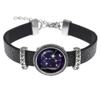 Кожаный браслет Знаки Зодиака - Стрелец BSK2-0320