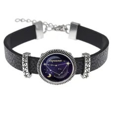 Кожаный браслет Знаки Зодиака - Козерог BSK2-0321