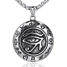 Амулет Око Ра на цепочке, d.3см AC091