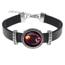 Кожаный браслет Знаки Зодиака - Рак BSK2-0327