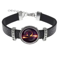 Кожаный браслет Знаки Зодиака - Весы BSK2-0330