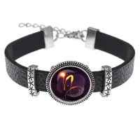 Кожаный браслет Знаки Зодиака - Козерог BSK2-0333