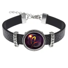 Кожаный браслет Знаки Зодиака - Козерог BSK2-0333