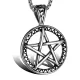 Амулет Пентаграмма на цепочке, d.3см AC103