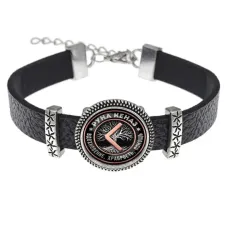 Кожаный браслет Руна Кеназ BSK2-0354