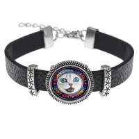 Кожаный браслет Ложишься спать? BSK2-0371