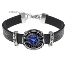 Кожаный браслет Магическая печать BSK2-A001