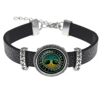 Кожаный браслет Дерево жизни BSK2-A007