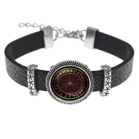 Кожаный браслет Магическая печать BSK2-A011