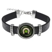 Кожаный браслет На счастье и удачу BSK2-A016