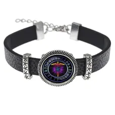 Кожаный браслет Кадуцей BSK2-A022