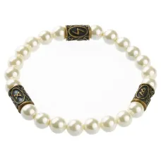 Рунический браслет Обновление и духовное очищение, майорка, 8мм BSRPL-038