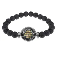Браслет из лавы 8 мм Талисман возврата долгов BSL-0057