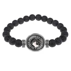 Браслет из лавы 8 мм Красивое BSL-0071