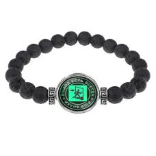 Браслет из лавы 8 мм Выход есть всегда BSL-0081