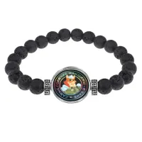 Браслет из лавы 8 мм Самые горячие женщины BSL-0126