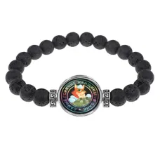 Браслет из лавы 8 мм Самые горячие женщины BSL-0126