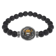 Браслет из лавы 8 мм Один BSL-0137