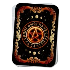 Магнит Огненная пентаграмма M-YAN247