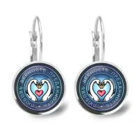 Серьги Два лебедя SEAP-0165