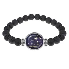 Браслет из лавы 8 мм Знаки Зодиака - Стрелец BSL-0320