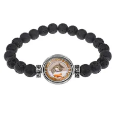 Браслет из лавы 8 мм Тихо стырил и ушел BSL-0360