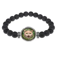 Браслет из лавы 8 мм BSL-0366