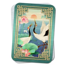 Карта-талисман Фэн-Шуй Журавли M-YAN301