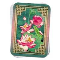 Карта-талисман Фэн-Шуй Лотосы M-YAN302