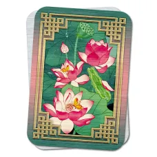Карта-талисман Фэн-Шуй Лотосы M-YAN302